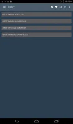 Afrikaans Dictionary android App screenshot 0
