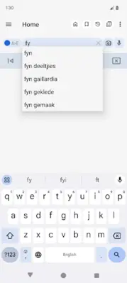 Afrikaans Dictionary android App screenshot 9